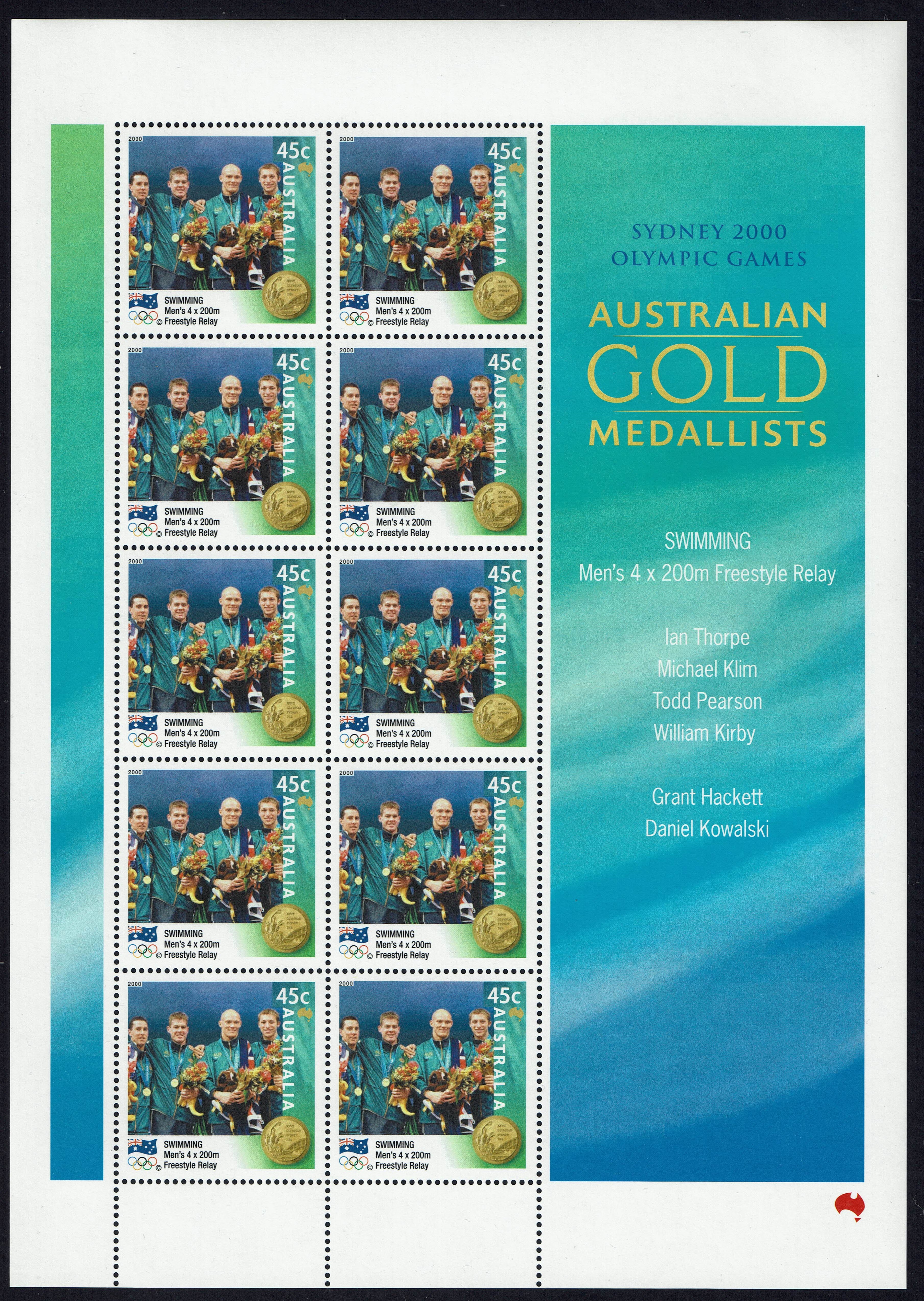 Stamps Issued In The Year 2000 - Australia